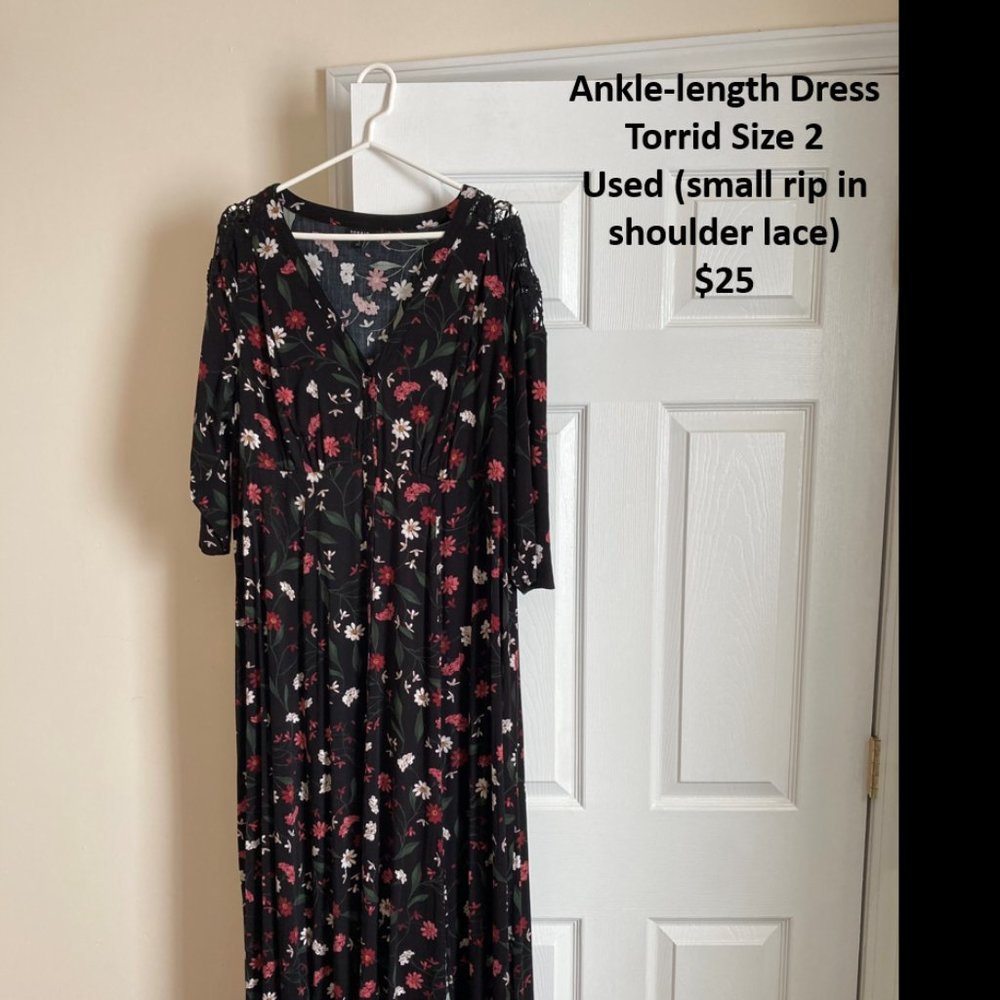 Torrid Ankle-length dress Size 2